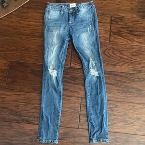 Hudson Jeans Blue Distressed Kids Jeans